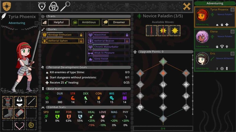 10月新作【沙盒SLG/H版暗黑地牢/动态】阿尔法地牢(Ero Dungeons)V1.0正式版 官方中文【PC+安卓-600MB】
