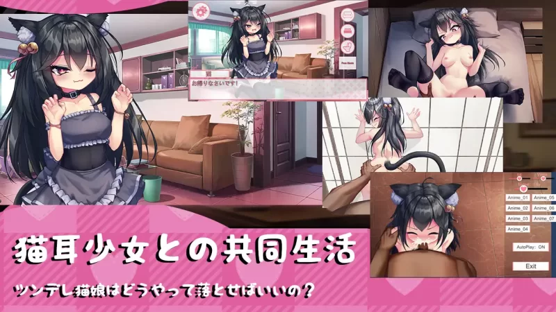 新作[日式SLG/Live2D/动态] 我的妹妹是只黑猫 私の妹は黒猫 官中版 [150M]