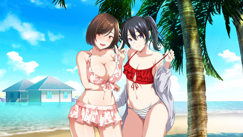 ST7月新作【ADV/辣妹泳装/巨乳/爆乳】群女乱滩齐斗艳：处男撒香引爆春潮海滩（オンナが群がるカオスビーチ フェロモンをまき散らす童貞男が練り歩く！）官方中文版 [1.70G]