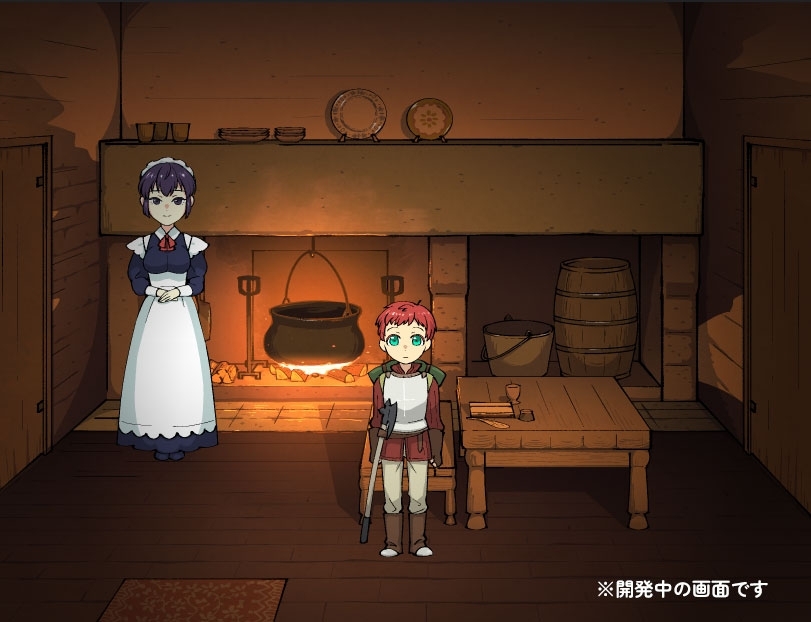 新汉化[日式RPG/姐姐×正太/男受] 战斧与女仆小姐 戦斧とメイドさん Ver1.01 AI汉化版 [PC+安卓-530M]