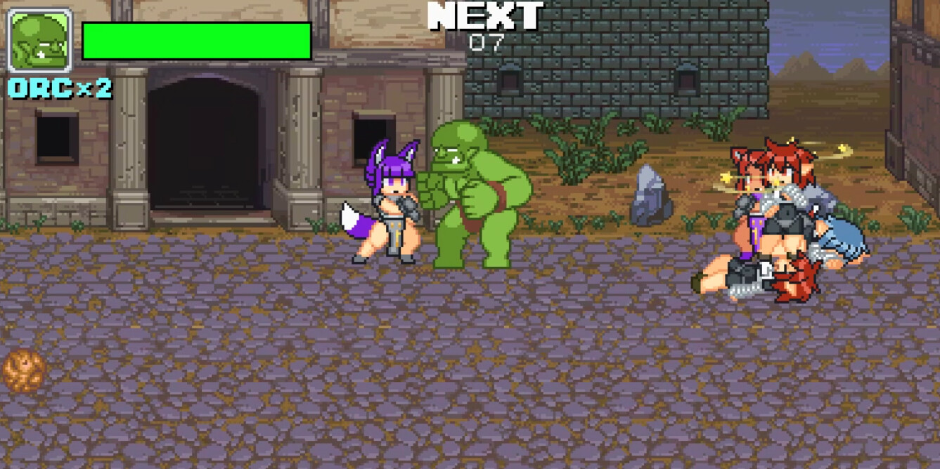新作[日式ACT/像素动态] 魔物少女征服记 兽人战士篇 Monster Girl Conquest Records Battle Orc 官中步兵版 [320M]