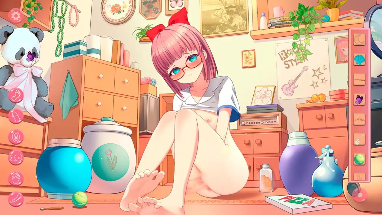 新作[互动SLG/触摸抚摸/动态] 玉足少女 Lovely Feet Girls 官中版 [1.80G]
