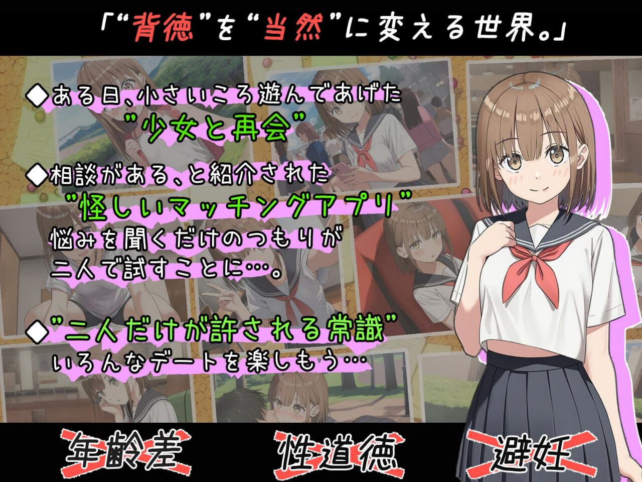 更新[互动RPG/模拟] 常识改变匹配～只属于两人的特别规则～ 常識改変マッチング～二人だけの特別ルール～ v1.0.3  内嵌AI汉化版 [PC+安卓1.90G]