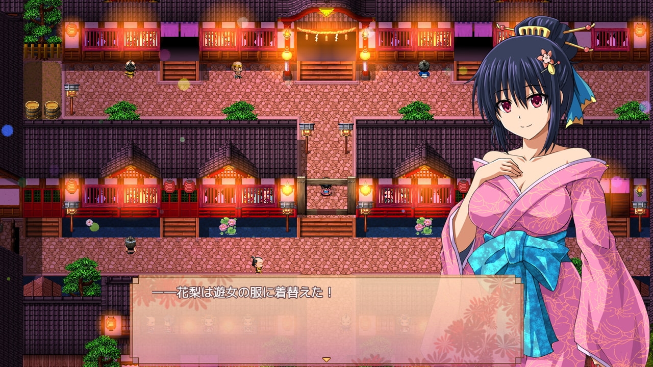 新汉化[回合RPG/战斗H] 女忍花梨 くノ一花梨 V1.2 汉化版 [1.80G]