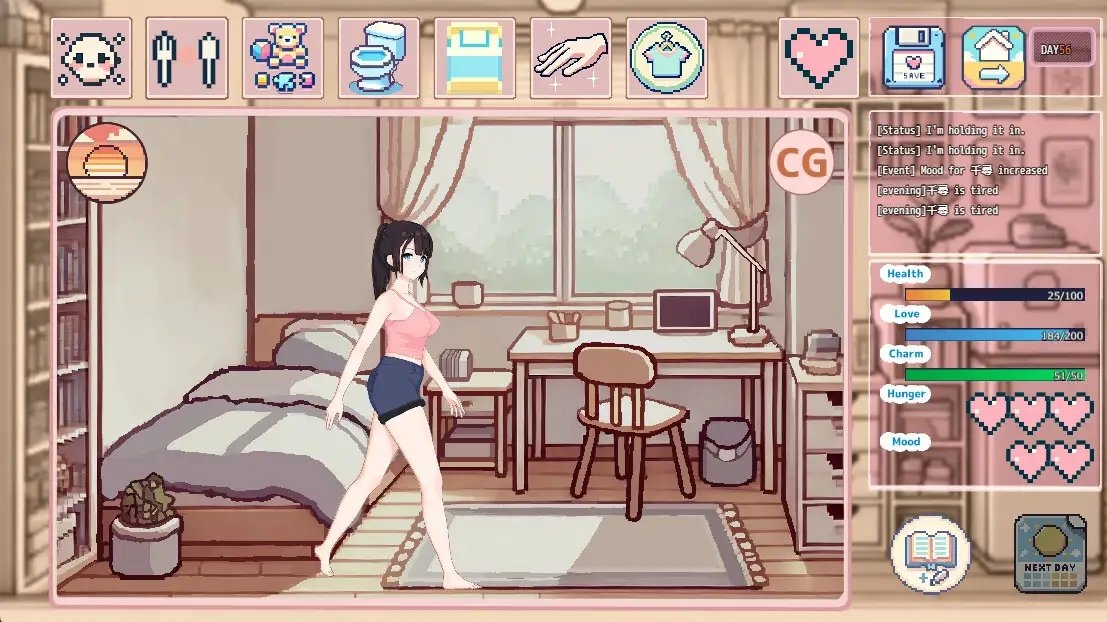 新作[养成互动SLG/步兵] 我的可爱蛋日记 たまご娘育成日記:My Cute Egg Diary v1.1 官中版 [980M]