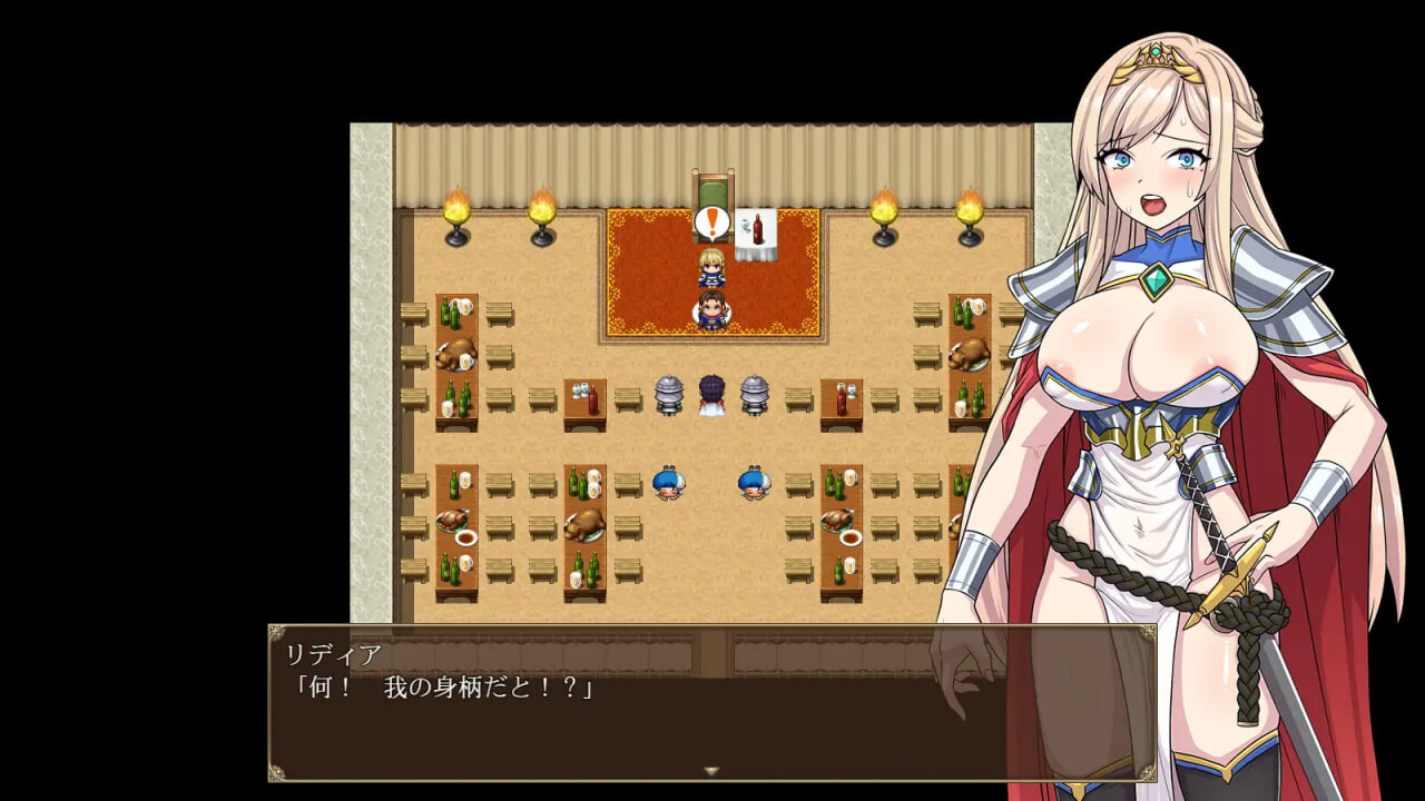增添AZ[探索RPG/巨乳爆乳] 高傲骑士莉迪亚～恶德要塞的巨根兽人与繁殖女～ 高慢騎士リディア～悪徳砦の巨根オークと繁殖女～  内嵌AI汉化版+作弊码 [PC+安卓1.70G]