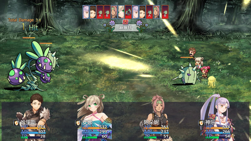 [回合RPG/女忍者/策略] 冒险的路上总在为爱鼓掌 Adventure road 冒険の道 V1.1.0 STEAM官中版 [800M]