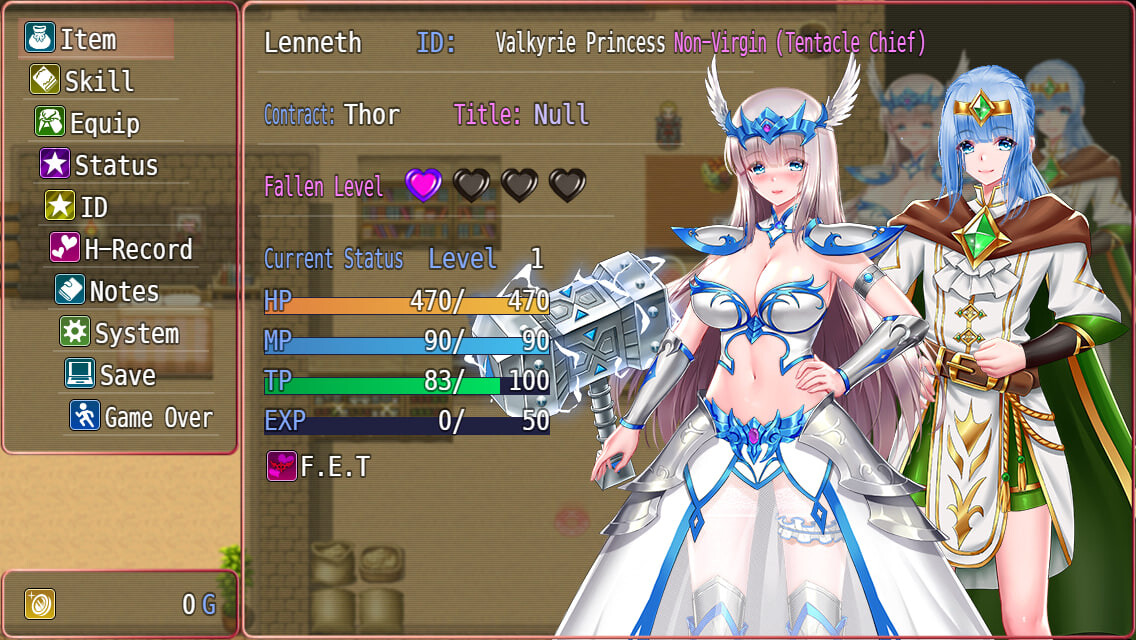 更新[爆款RPG/SM/异种X] 堕天女武神 Fallen Valkyrie V0.415 官方中文版 [1.30G]