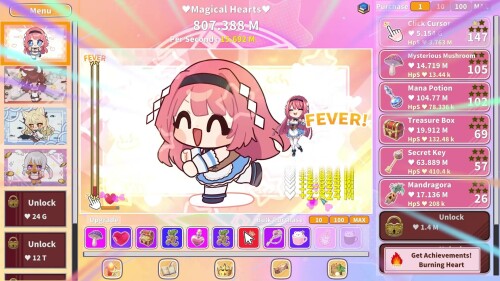 更新[休闲SLG/魔法/农场] 萌系点击者 Kawaii Clicker Reborn v2.0 官中版 [1.0G]