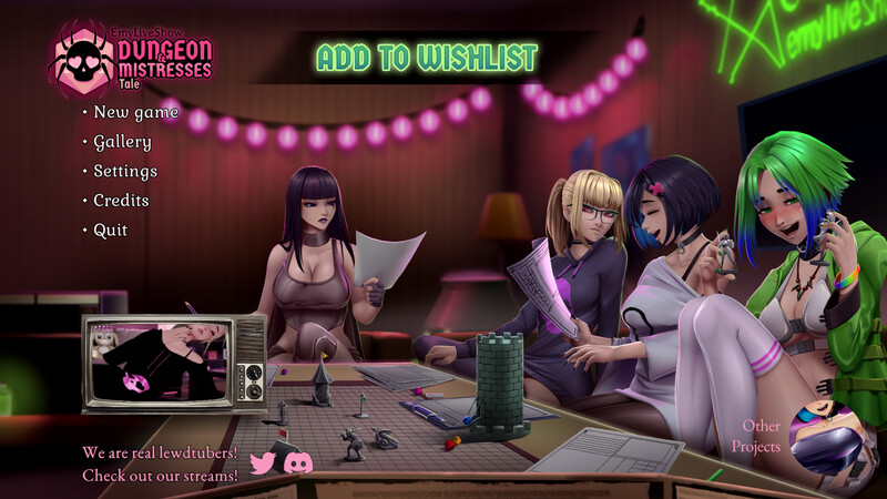 【肉鸽SLG/动态/官中】艾米的直播秀：地牢与女主人传奇（EmyLiveShow: Dungeon & Mistresses Tale）Demo STEAM官中【5G】