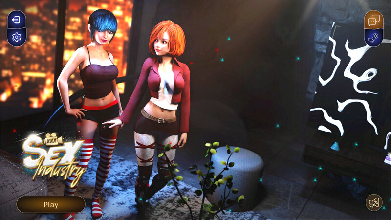 ST1月作品【放置SLG/3D作品/全动态】性产业 XXX（Sex Industry XXX）STEAM官中【600MB】