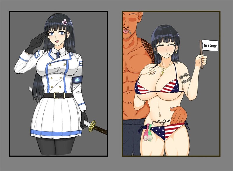 更新[日式古风RPG/NTR寝取/异种X] 大和抚子NTR～被敌国男人抱过后彻底改变的她～ 大和ナデシコNTR～敵国の男に抱かれ変わり果てていくあの子～ V1.10 AI汉化版 [1.30G]