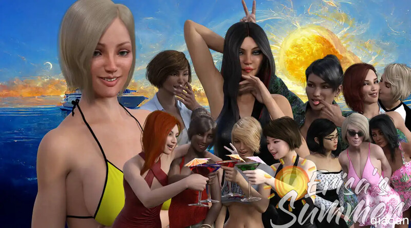 [更新]【欧美SLG/动态/3C】埃里萨斯之夏（Erisa’s Summer）V0.7.2 汉化中文【PC+安卓双端-3.40G/更新】