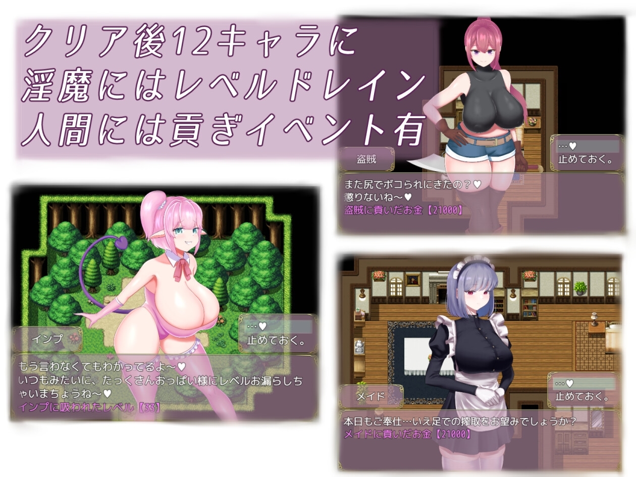 新汉化[日式回合RPG/战斗H] 堕落的祈祷 堕落のプレジュア V1.05 内嵌AI汉化版 [PC+安卓-3.20G]