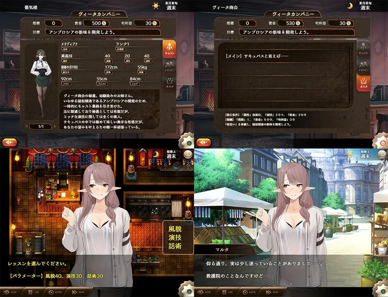 [像素RPG/幻想/巨乳/爆乳/动态] 魅魔公司 サキュバスカンパニー AI汉化版 [1.80G]