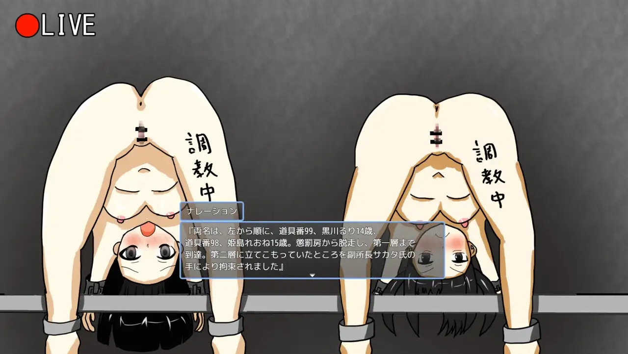 新作[冒险RPG/羞耻耻辱] 女子矫正收容所 女子矯正収容所 v1.0.2 AI汉化版 [960M]
