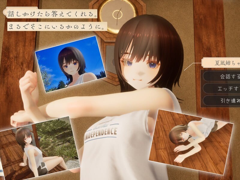 新作[互动SLG/触摸抚摸/动态] 夏穗 ~我陷入恋爱的30天~ なつねぇ～僕が恋した30日～ Demo 生肉版 [2.20G]