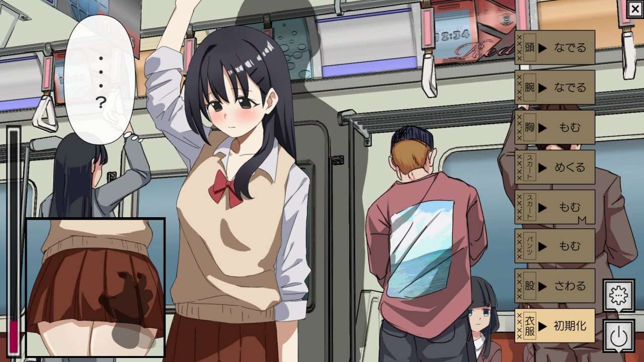 新作[互动SLG/制服JK] 痴汉冤罪 痴漢冤罪でっちあげ女子にオシオキ 机翻版 [390M]