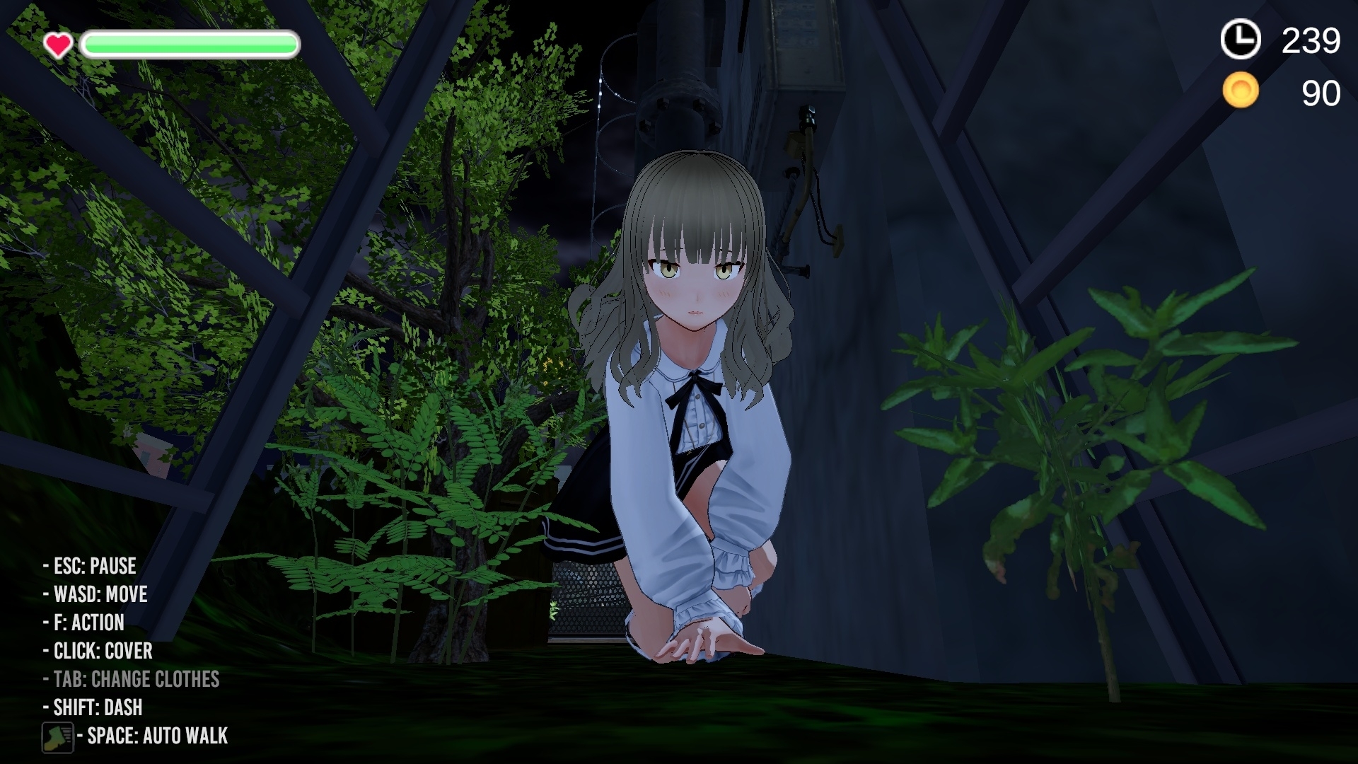 新作[日式3D/动态] 全裸夜归~草薙凪沙的归家之路~ 全裸帰宅～草薙なぎさは帰りたい～ 生肉版 [3.90G]