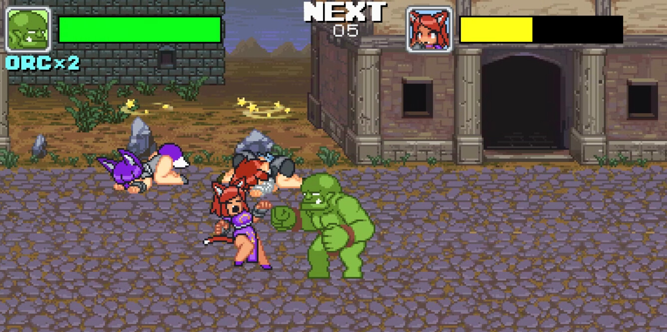 新作[日式ACT/像素动态] 魔物少女征服记 兽人战士篇 Monster Girl Conquest Records Battle Orc 官中步兵版 [320M]
