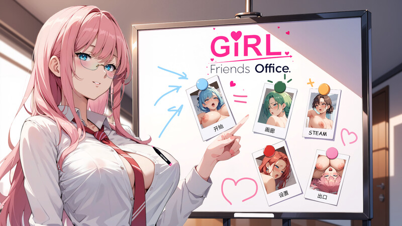 新作[放置SLG/互动触摸/全动态] 女朋友： 办公室！ GIRLFRIENDS: OFFICE!  Steam官中步兵版 [780M]