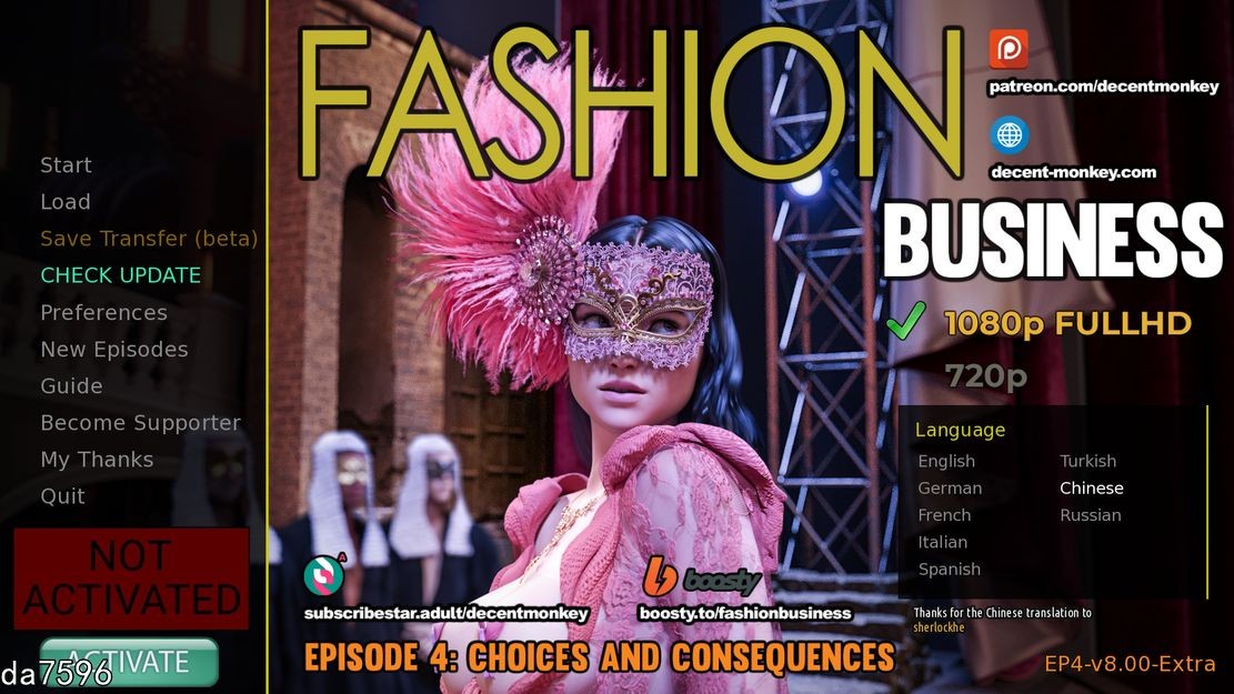 补档【沙盒SLG/动态/3C】时尚女王：莫妮卡 第四季（Fashion Business ）EP4 v6 汉化中文【9.30G】