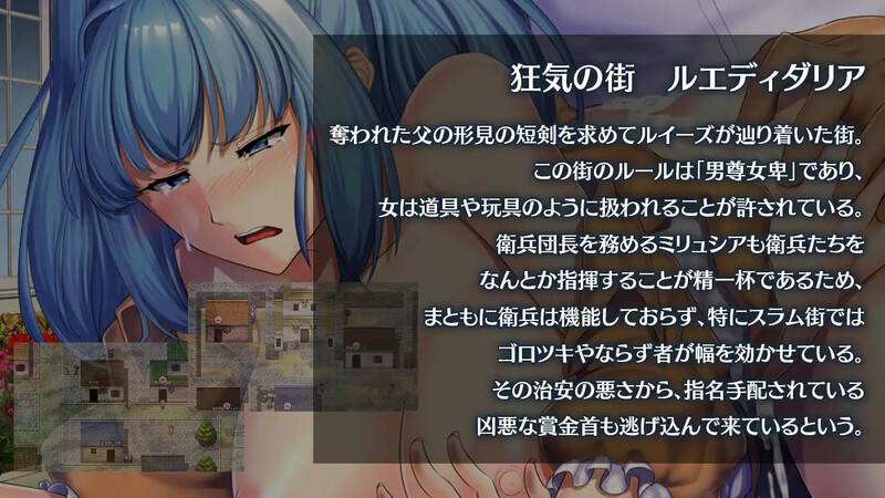 补档[日式RPG/战斗H] 堕落之城莱蒂达亚 堕落の街ルエディダリア 官中版 [900M]