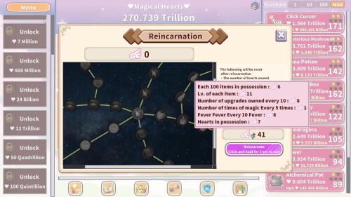 更新[休闲SLG/魔法/农场] 萌系点击者 Kawaii Clicker Reborn v2.0 官中版 [1.0G]