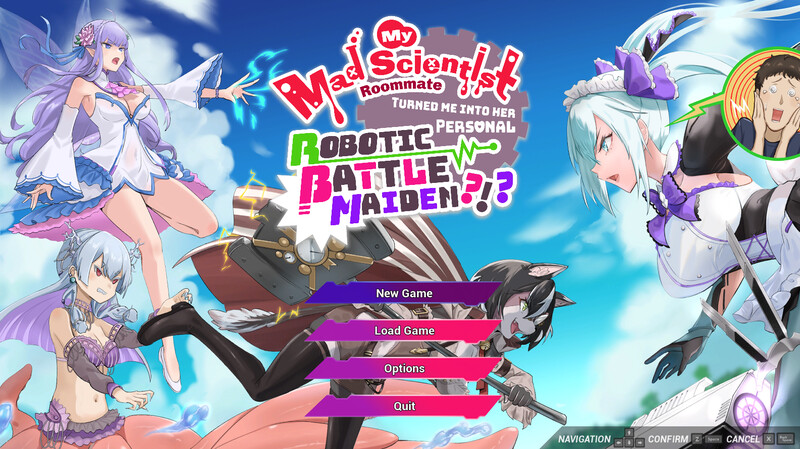 补档【回合RPG/萝莉女仆/多空】疯狂科学家室友（My Mad Scientist Roommate）V1.0 STEAM原版EN【3.30G】