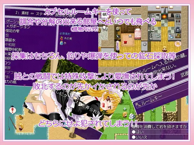 新汉化[日式RPG/和X/奇幻] 莉莉诺雅☆炼金术士 リリノア☆アルケミスト v1.04 AI汉化版 [880M]