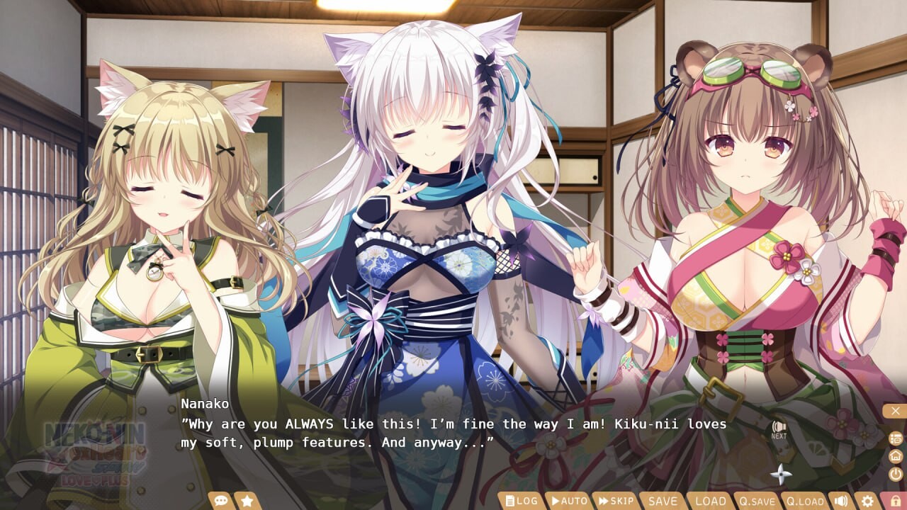 新作[爆款ADV/巨乳爆乳/无码] 猫忍之心SPIN! LOVE+PLUS  NEKO-NIN exHeart SPIN! LOVE+PLUS 官方中文步兵版 [1.60G]