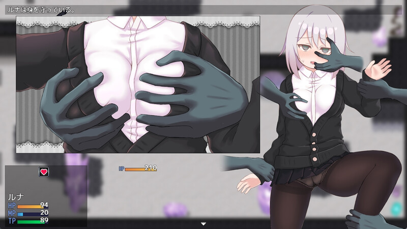 新官中[回合RPG/战斗H/羞辱强X/堕落] 黑上露娜的复仇 黒上ルナの復讐 V1.01 官方AI汉化版+自带全回想解放 [1.50G]