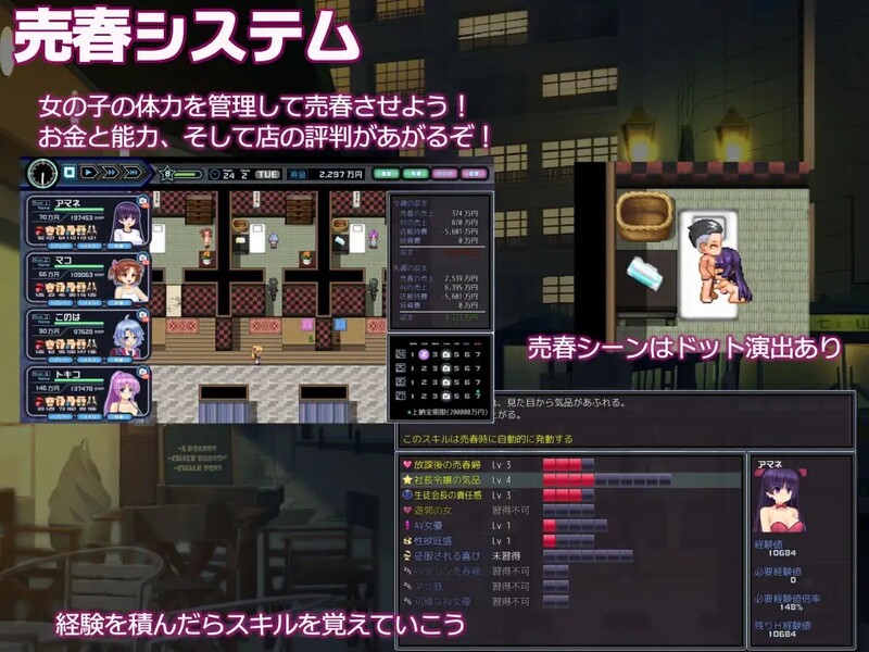 【探索RPG/被NTR/耻辱/动态】少女组长凛凛花的经营记（少女組長リリカの娼館経営記） V1.1 汉化版 [1.10G]