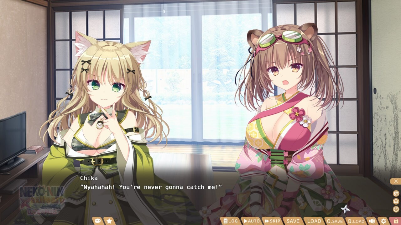 新作[爆款ADV/巨乳爆乳/无码] 猫忍之心SPIN! LOVE+PLUS  NEKO-NIN exHeart SPIN! LOVE+PLUS 官方中文步兵版 [1.60G]