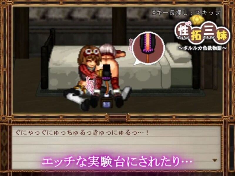 新汉化[探索RPG/像素动态] 性拓三妹~波尔鲁卡色欲物语~ 性拓三妹～ポルルカ色欲物語～ V1.1 AI汉化版 [670M]