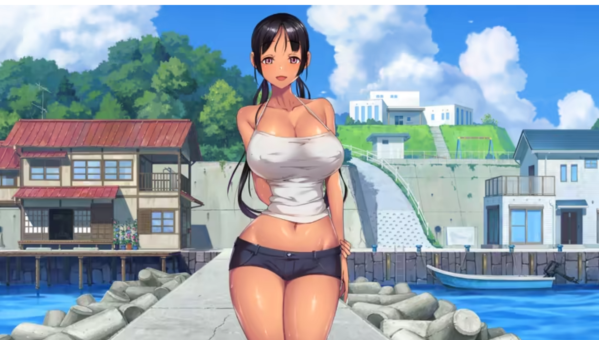 新作[爆款SLG/Live2D/动态] 子产岛after 木乃美的柔软运动 live2d Koumi-Jima after Training with Konomi-chan Live2D Steam官方中文步兵版 [270M]
