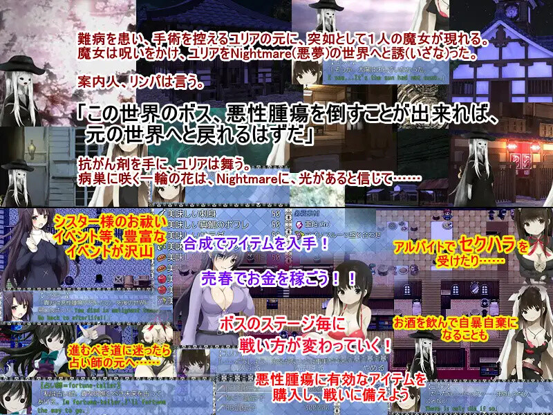 补档[日式SLG/战斗H] Nightmare ～恶梦～ Build.7741397 官中版+DLC [700M]