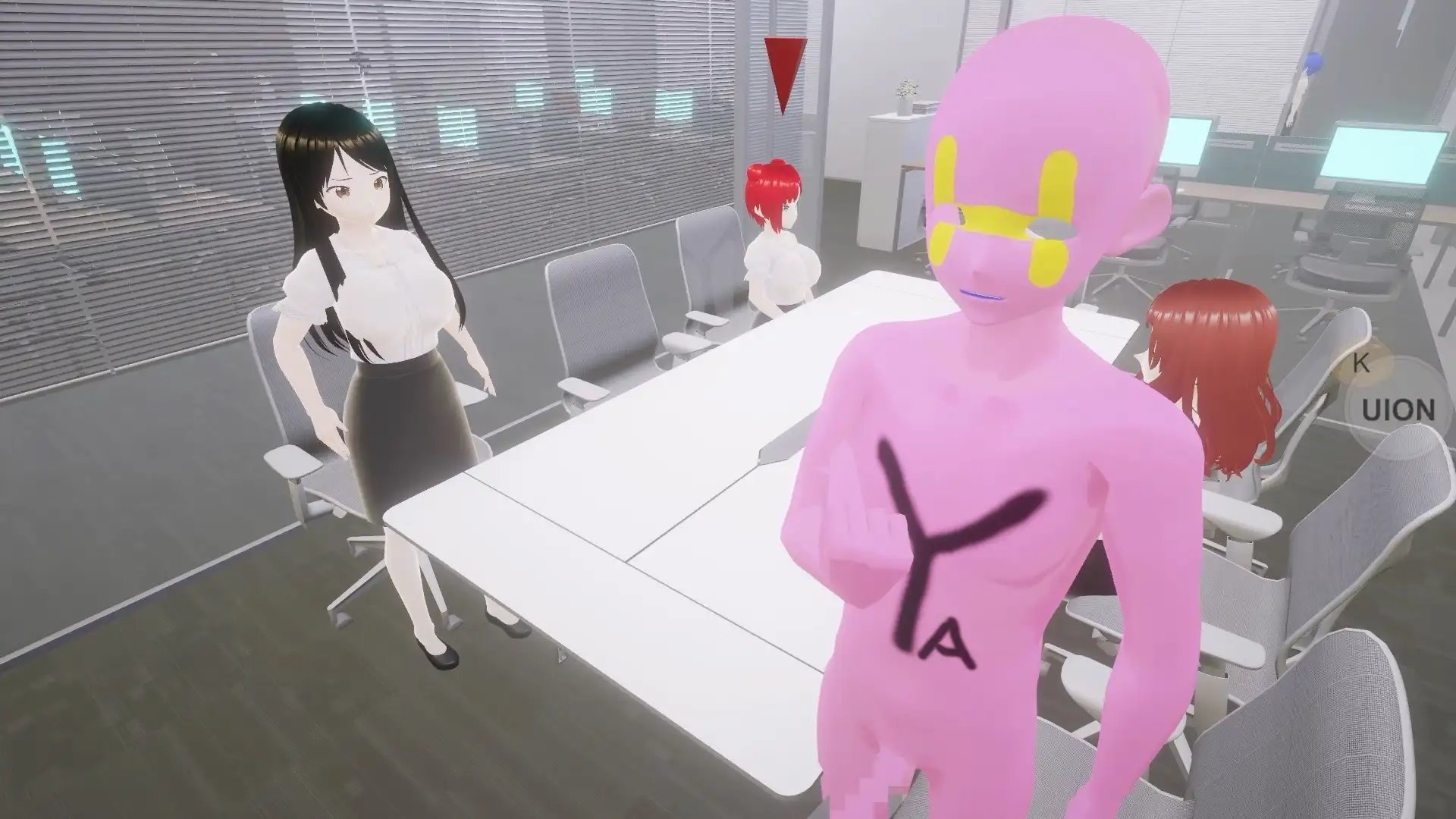 新作[日式3D互动/动态] 自由行动侠在办公室 やりたい放題マン in オフィス 官中版+存档 [4.70G]