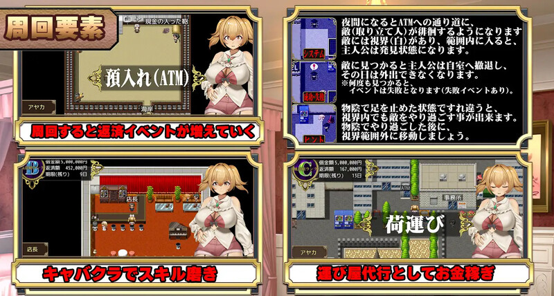 【探索RPG/羞耻堕落/汉化】3K~完全管理姦淫 V1.0 AI汉化【1.20G】