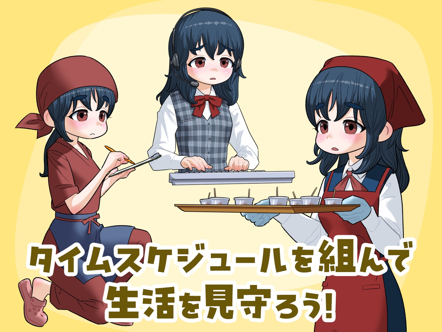 新汉化[日式SLG/ 办公室/职场] 尼特女孩、活下去! 女ニート、生きる. ver1.1 内嵌AI汉化版+自带全回想 [1.60G]