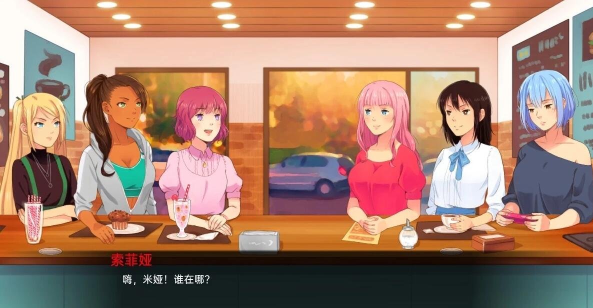 【SD/2D/欧美SLG/汉化】我女朋友的朋友 V1.5B 双端汉化版【3.8G】