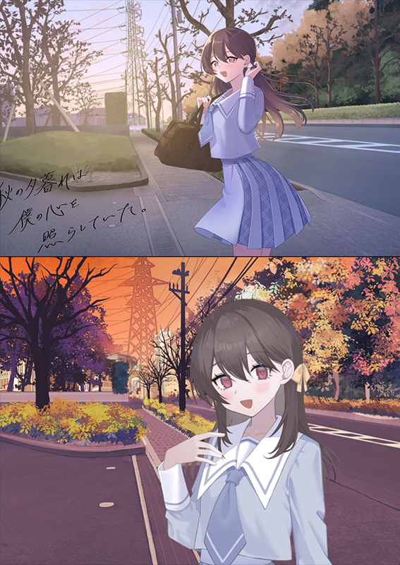 新汉化[日式ADV] 秋日的薄暮，照亮了我的心。 秋の夕暮れは僕の心を照らしていた。 汉化版 [990M]