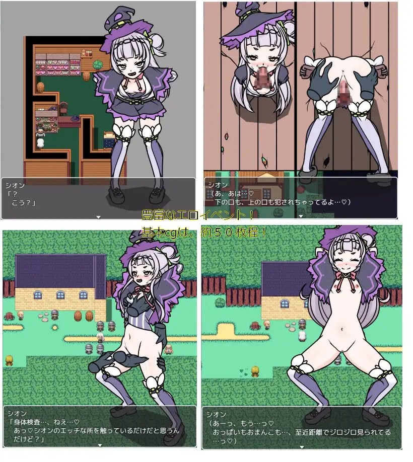 新汉化[日式RPG] 紫罗兰魔女 追寻魔导书 バイオレットウィッチ 魔導書を求めて AI汉化版 [860M]