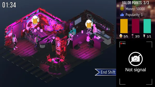新作[经营SLG/恋爱/模拟] 不夜城 Nightlife Steam官中步兵版 [2.30G]