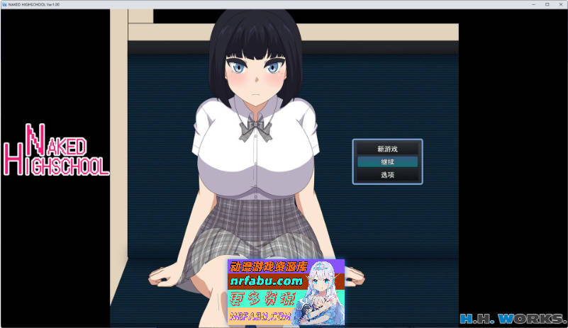 裸体高中【校园生活露出RPG】/NAKED HIGHSCHOOL【学園生活露出RPG】 AI汉化版【2.4G】