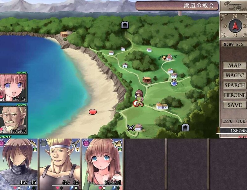 体验版[回合RPG/NTR寝取] 地下城与新娘 ダンジョン＆ブライド DEMO V3.13 AI汉化版 [1.20G]