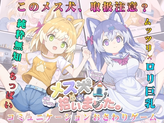 新作[互动SLG/触摸抚摸] 捡到了犬娘。 メス犬、拾いました。Ver1.1.1 内嵌AI汉化版+存档 [910M]