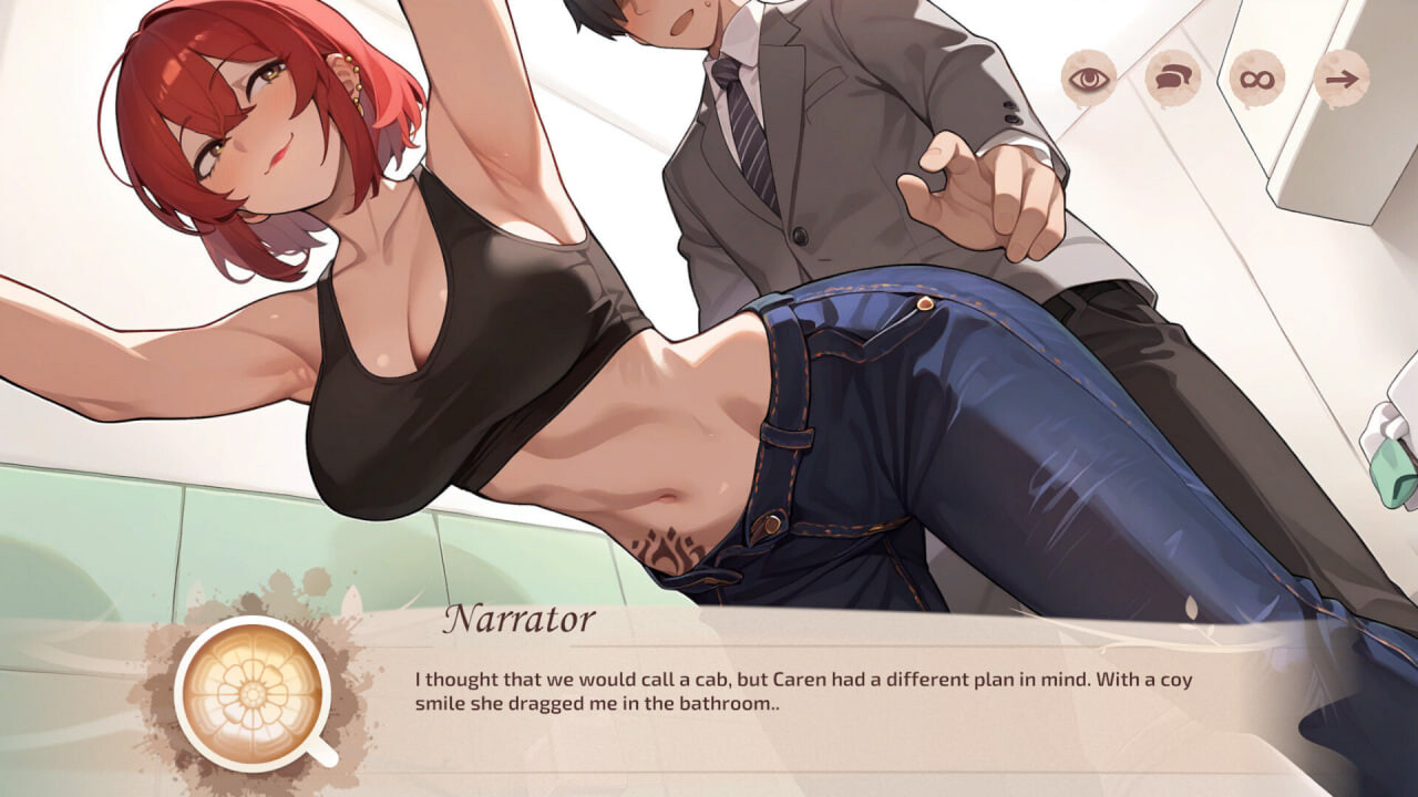 更新【互动SLG/后宫/动态】咖啡与欧派（Coffee & Boobs）V1.6 STEAM官中步兵版+DLC [3.60G]