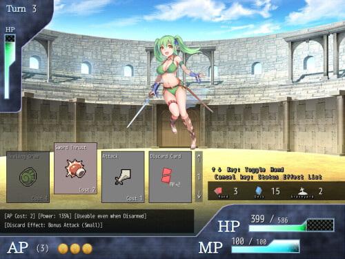 新作[日式RPG/反向X/奇幻] 斗兽场公主 Princess Colosseum Steam官中步兵版+全回想存档 [370M]