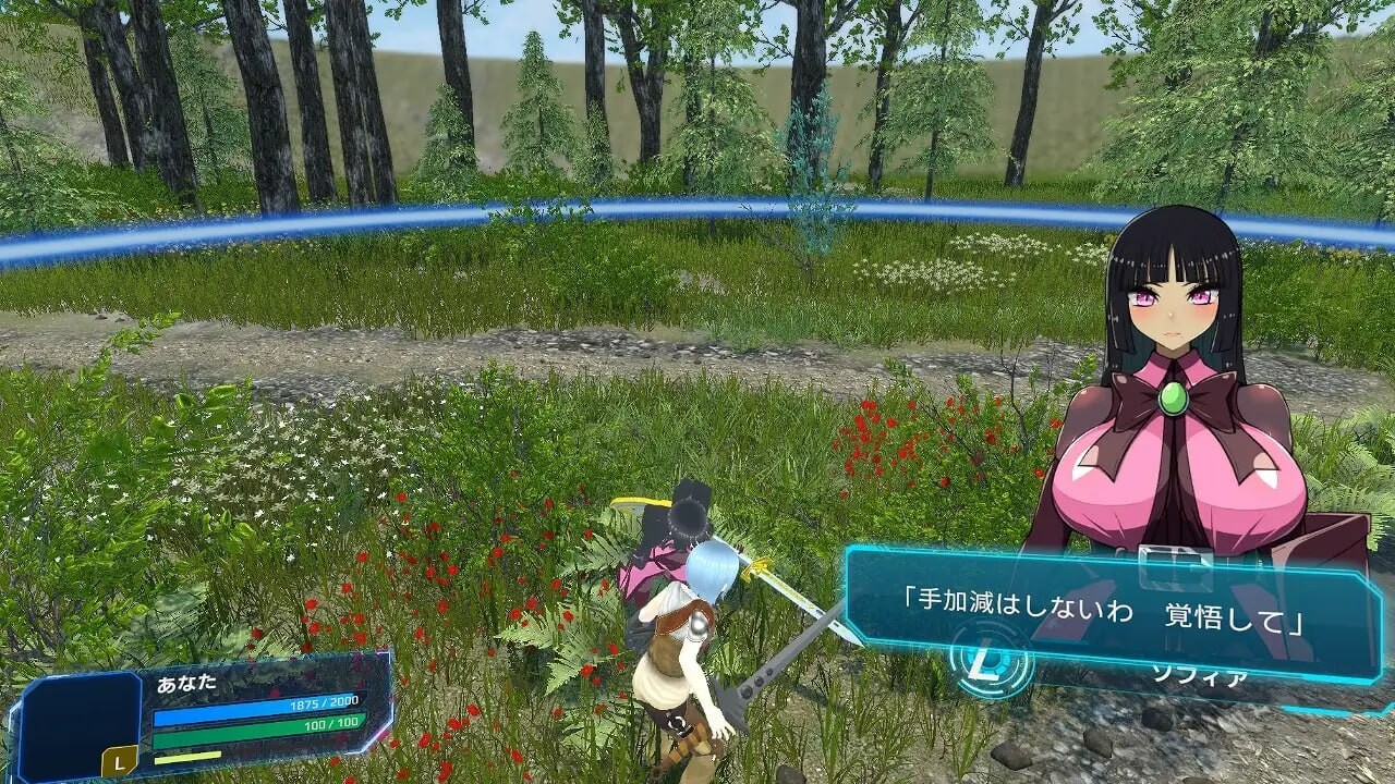 新作[3D动作/男受/动态] 身经百战的老兵VS新人女兵 負け騎士アクション VSソフィア v1.0.0 机翻版 [2.7G]